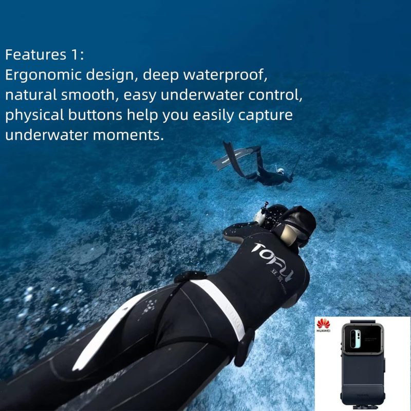 Original for Huawei P30 Pro Snorkelling Case 10m Underwater Shooting Case Cove