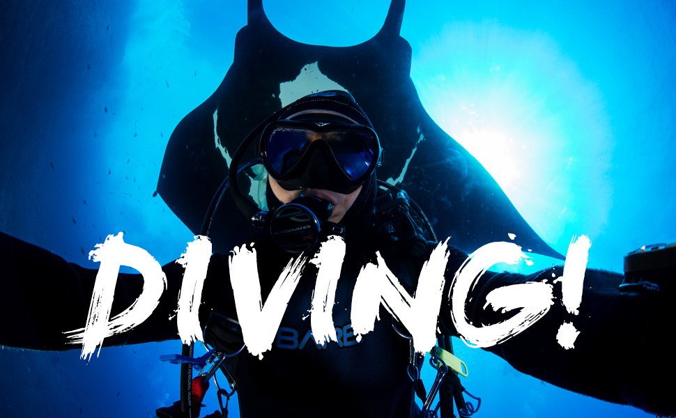 diving