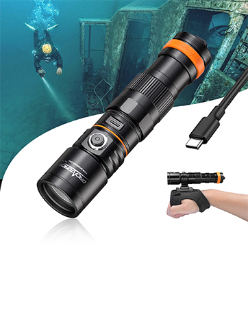 ORCATORCH DC710 direct charge dive light