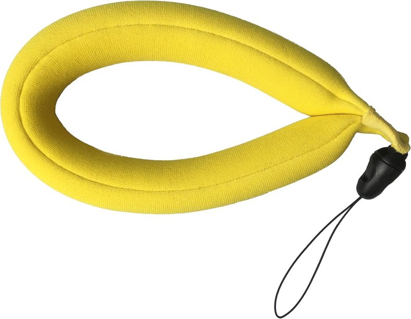 Everything But Stromboli Floating Wrist Strap Lanyard Camera Float for Waterproof Camera, GoPro Hero, Underwater Action Camcorder, Phone & Case