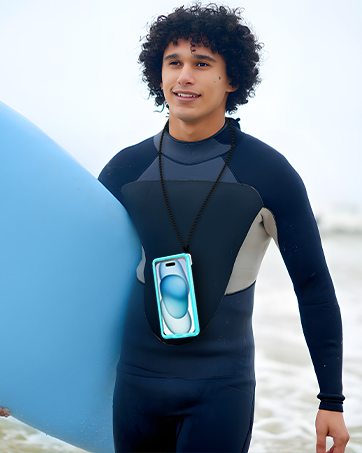 Waterproof phone cases for diving