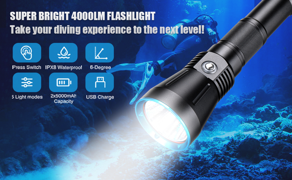 scuba dive light